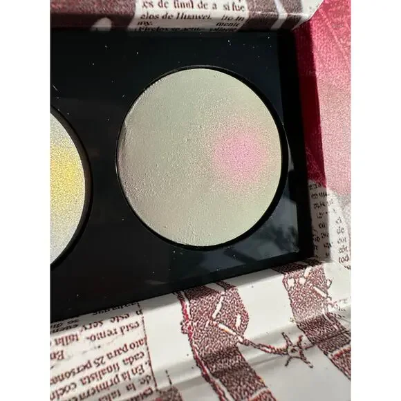 Pat McGrath Sublime Skin Highlighting Trio Palette 3x Highlighters Pink Gold +
